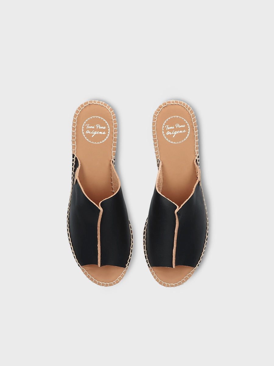 Women's leather espadrilles - IVONNE