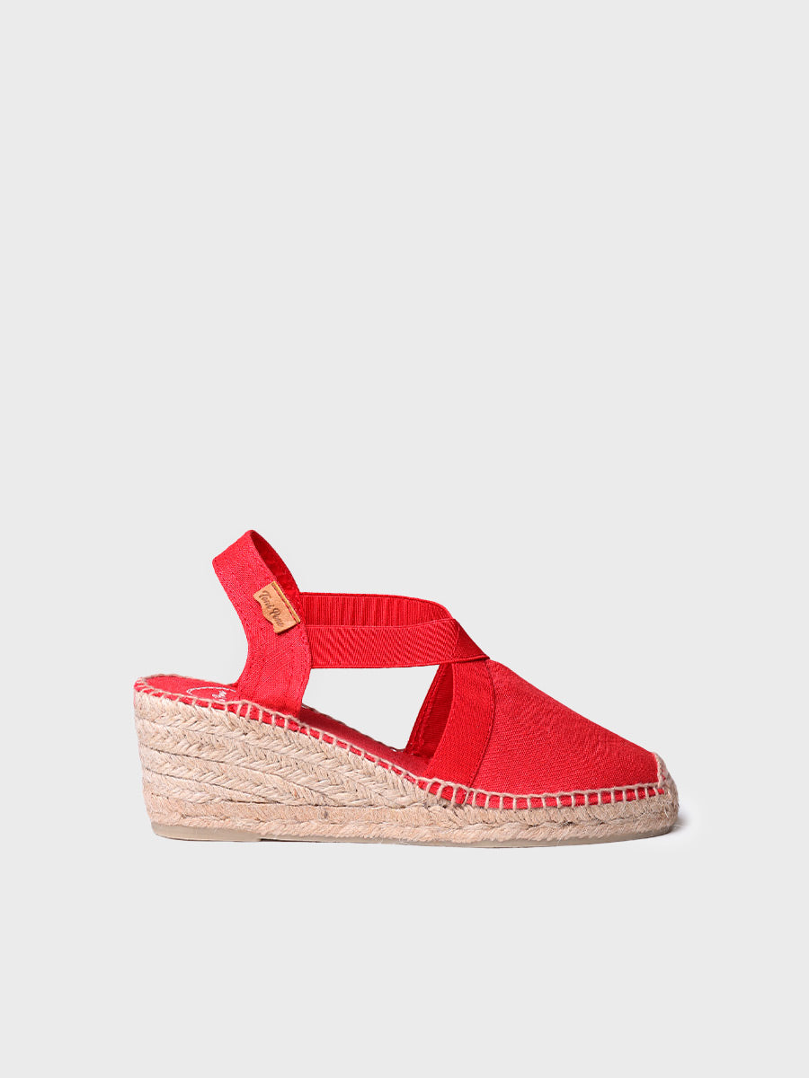 Espadrilles vegan compensées moyennes - TER