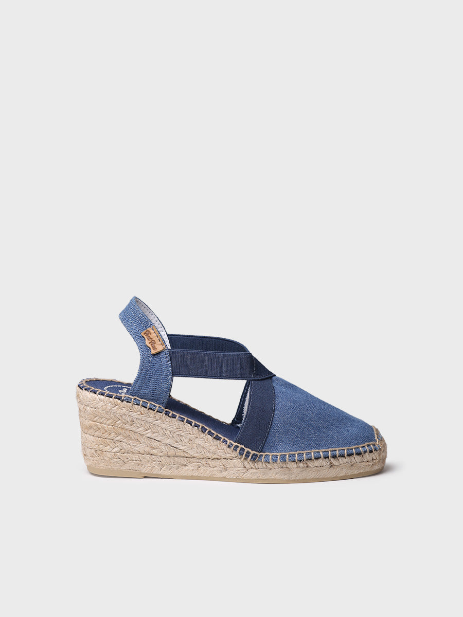 Espadrilles vegan compensées moyennes - TER