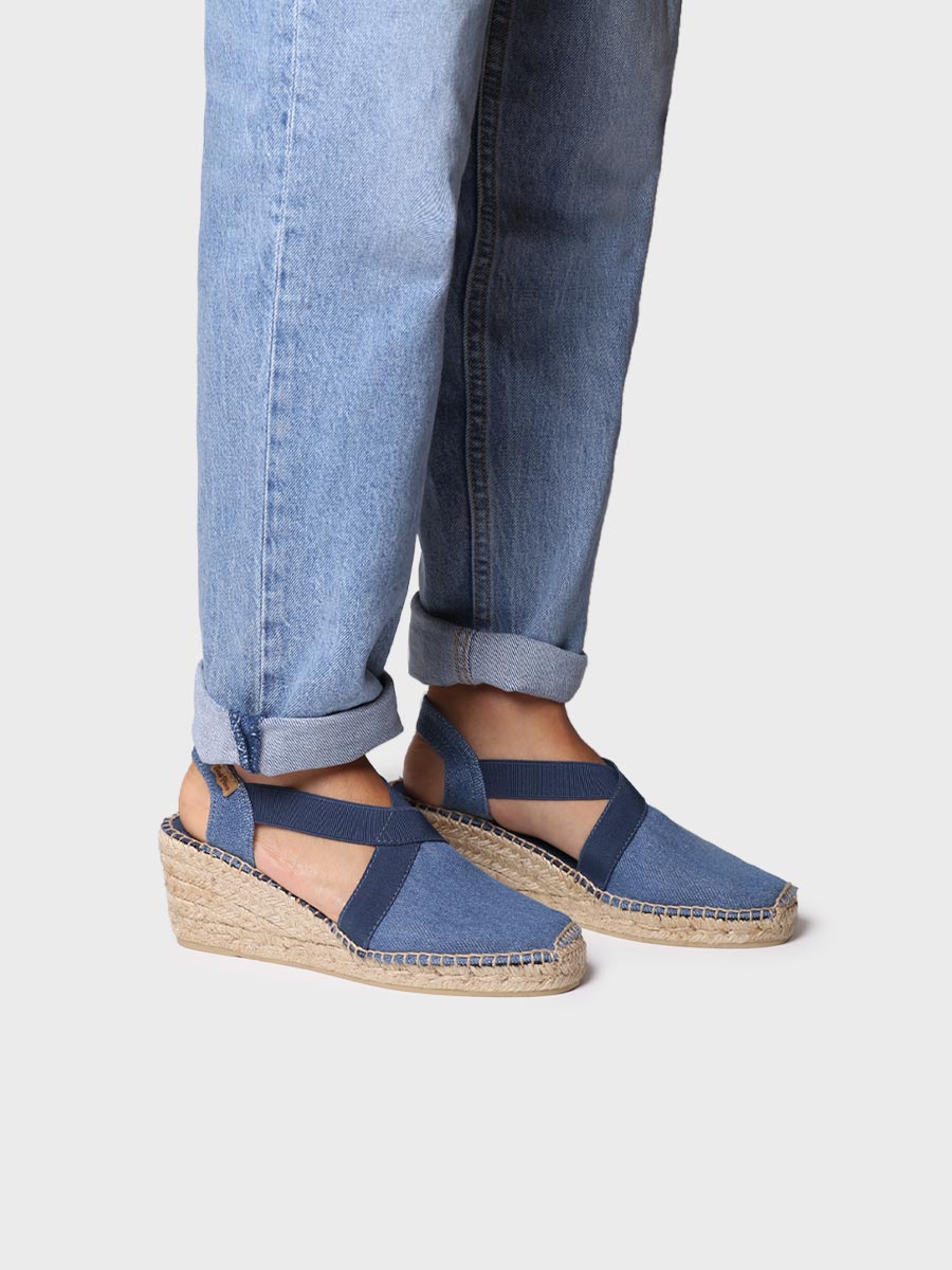 Espadrilles vegan compensées moyennes - TER