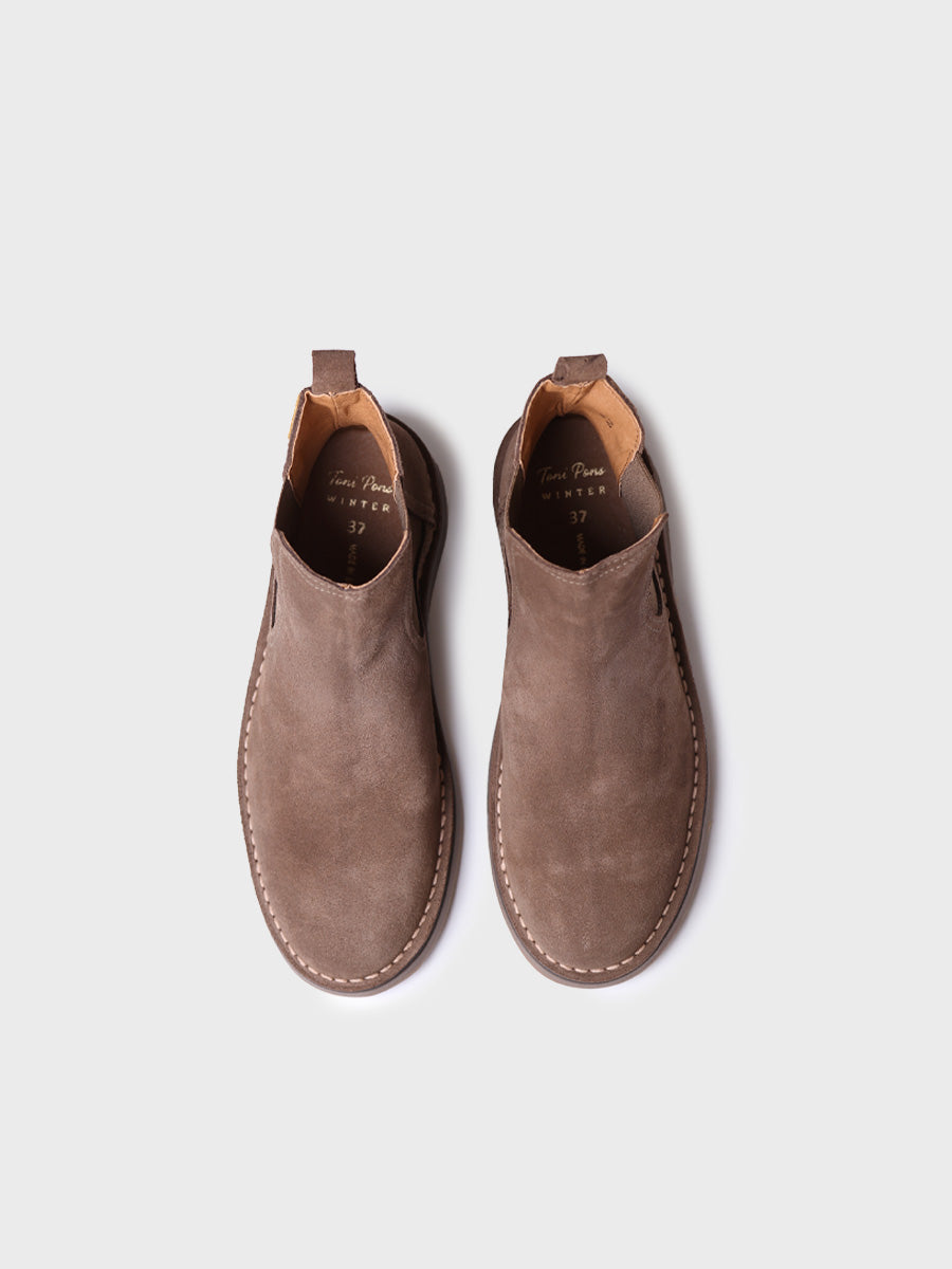 Bottines femme en suede - ISA-SY