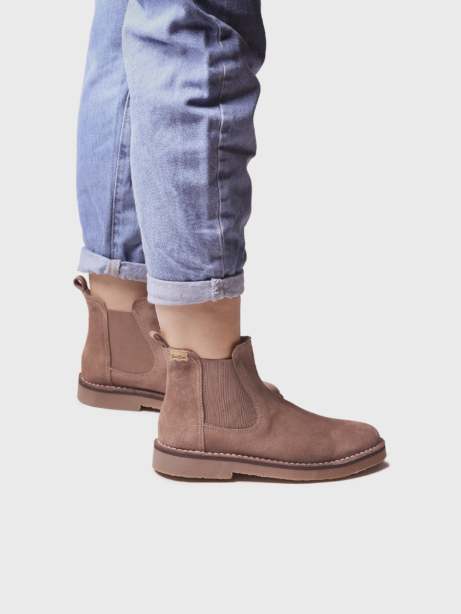 Bottines femme en suede - ISA-SY