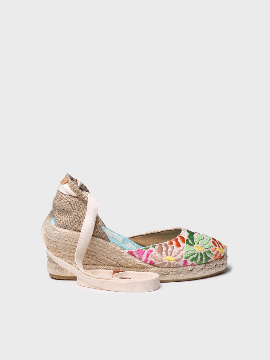 Women's multicoloured espadrilles - CASTELL