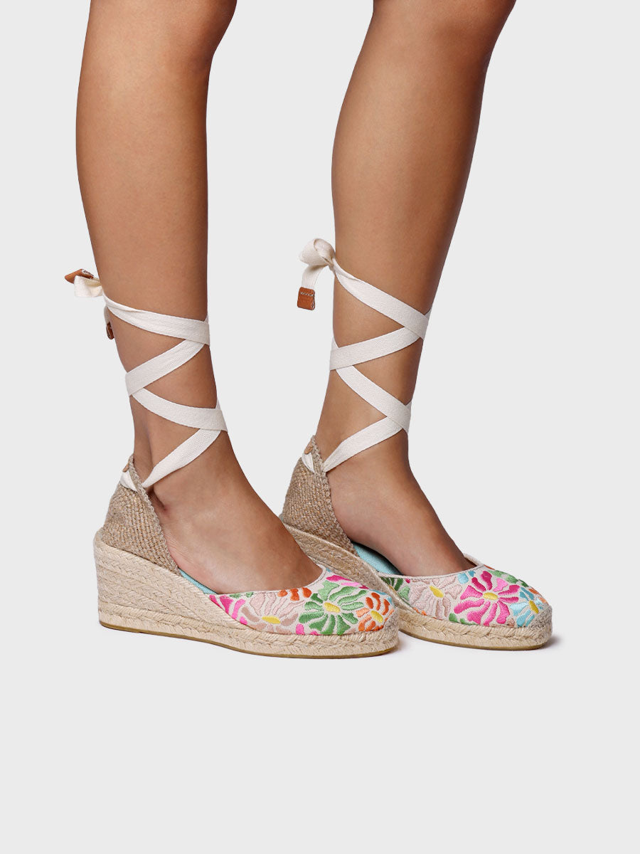 Women's multicoloured espadrilles - CASTELL