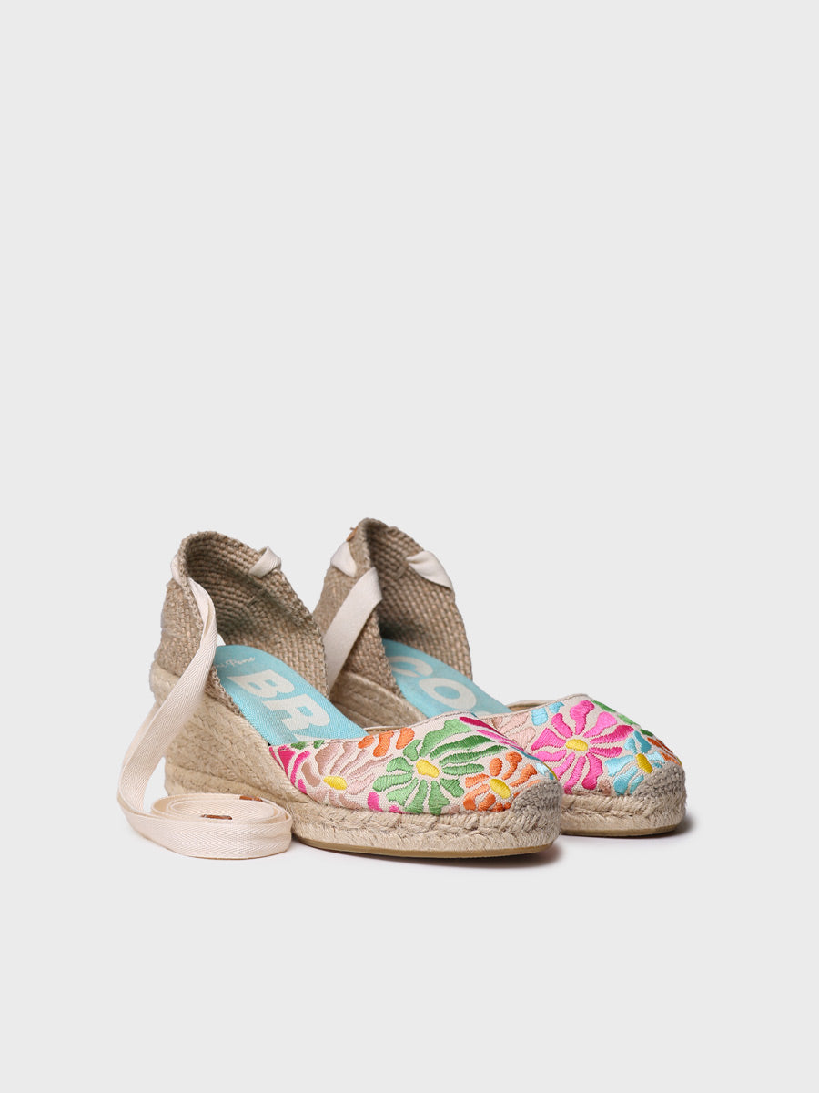 Women's multicoloured espadrilles - CASTELL