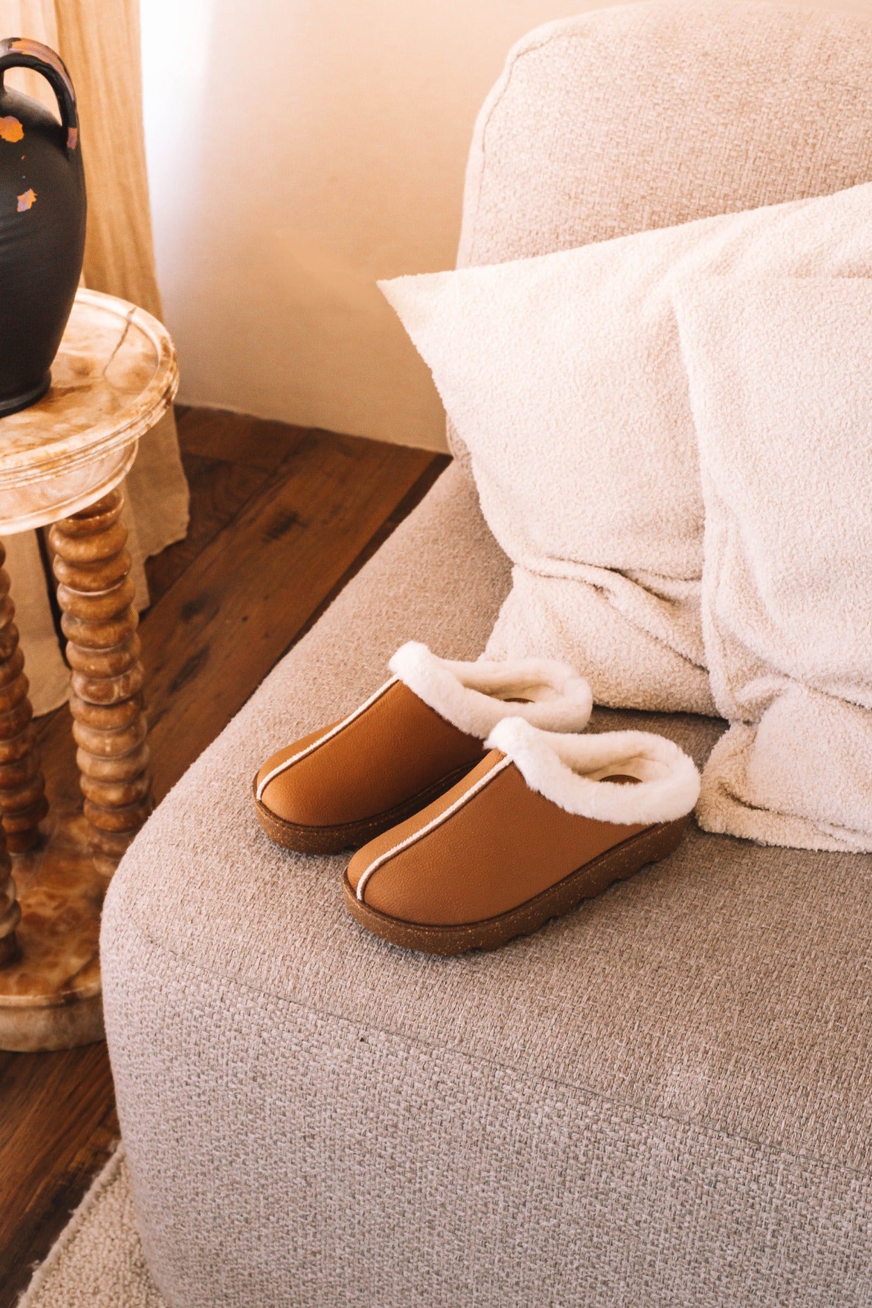 Women's slipper with platform sole - METZ
