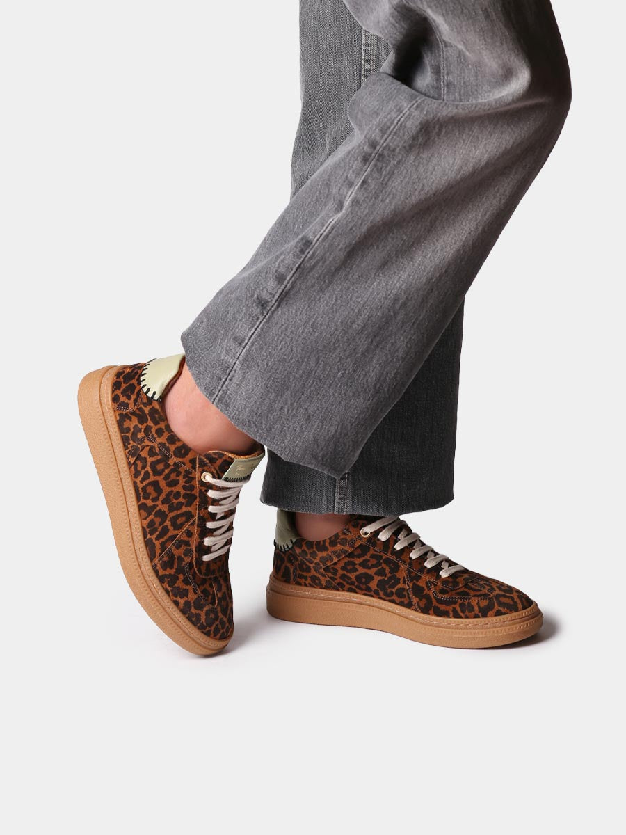 Women's suede sneaker - AUREA