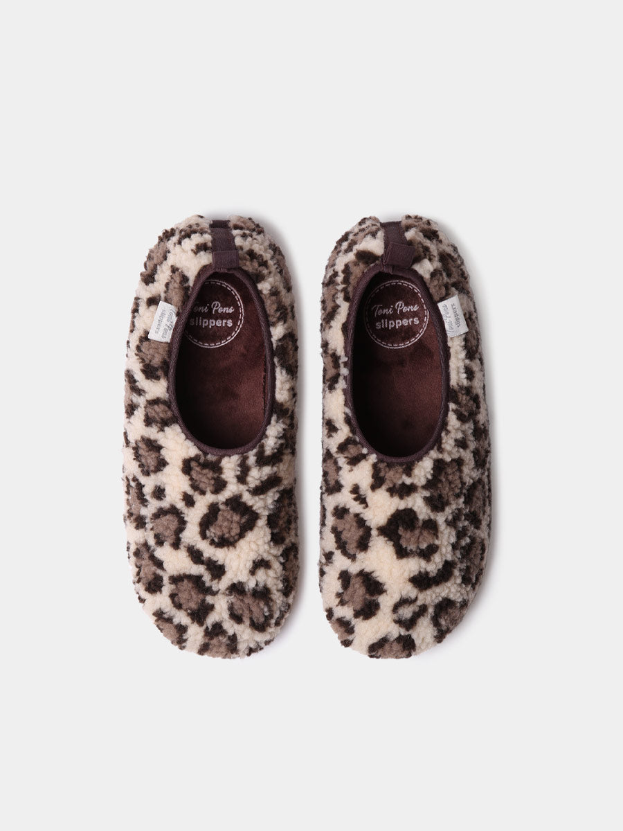 MARTA-SH - Women's babouche-style slipper in faux shearling