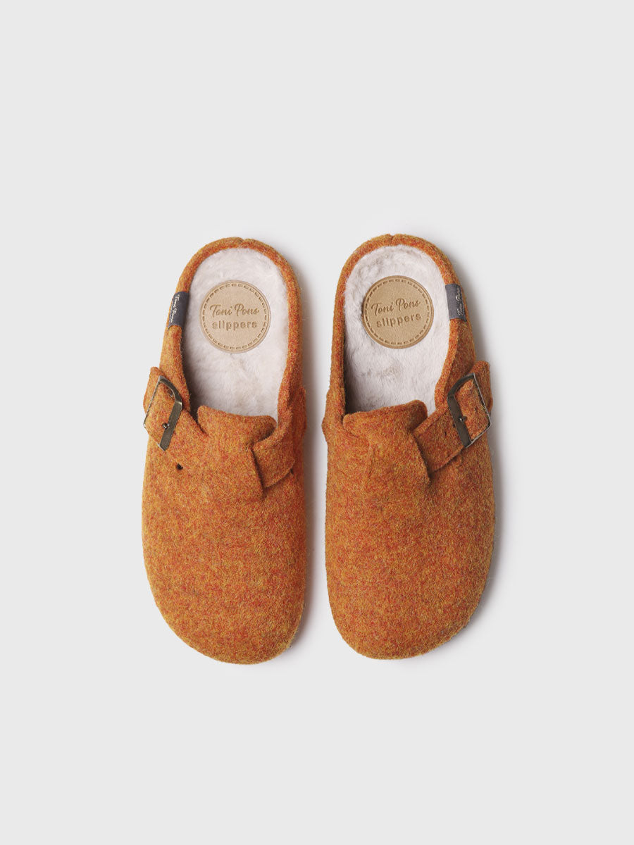 Chausson sabot femme à boucle | MIMA-FP
