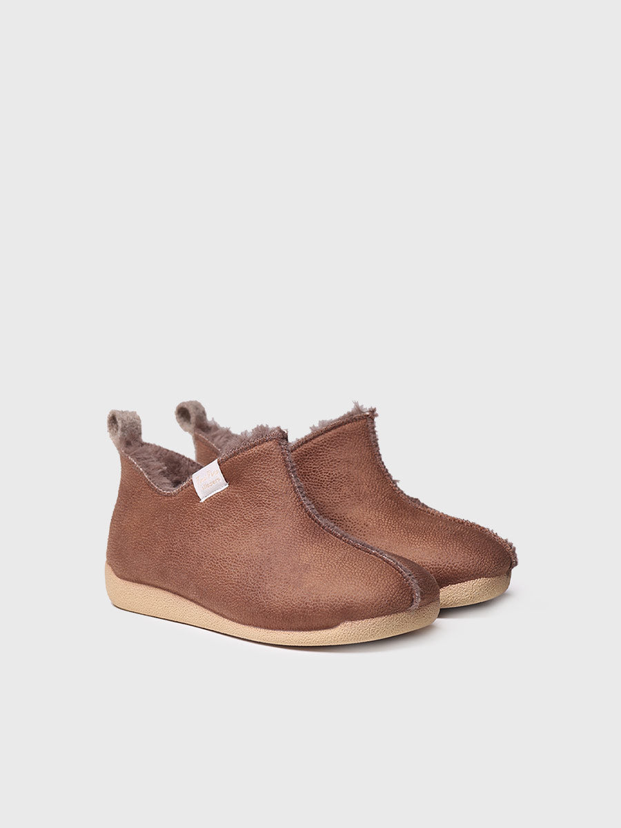 Chaussons style botte pour femme - MOSCU-BD
