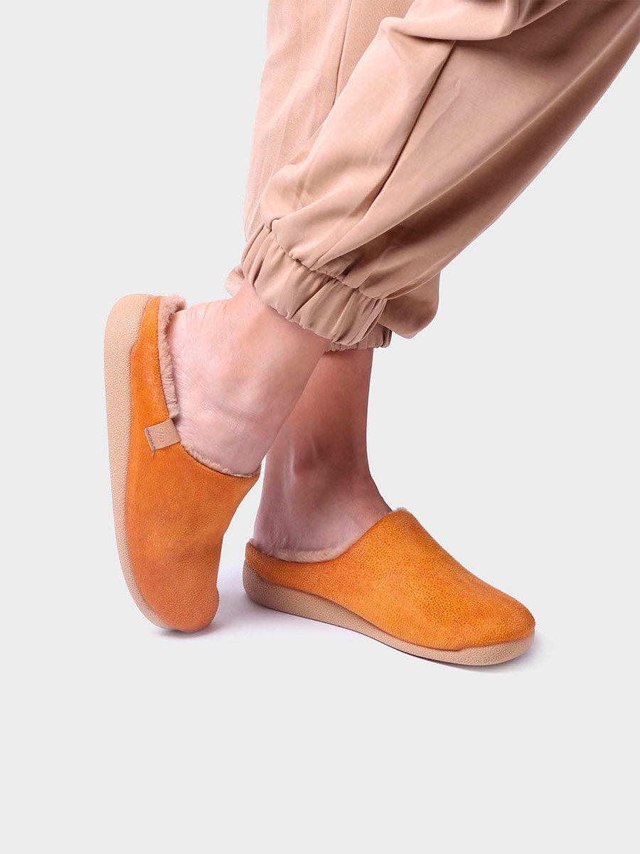 MOSUL-BD - Women's clog-style slipper in fabric