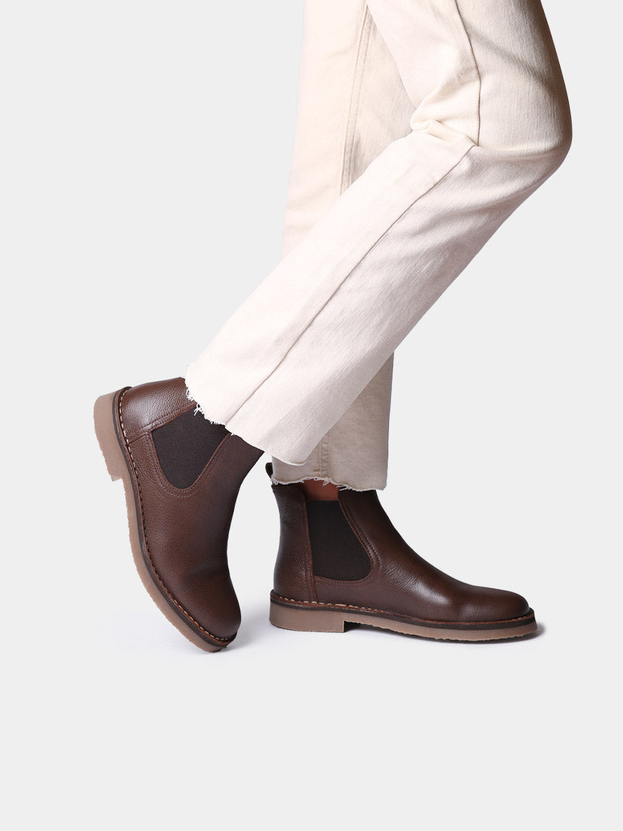 Bottines femme en cuir - ISA-PO