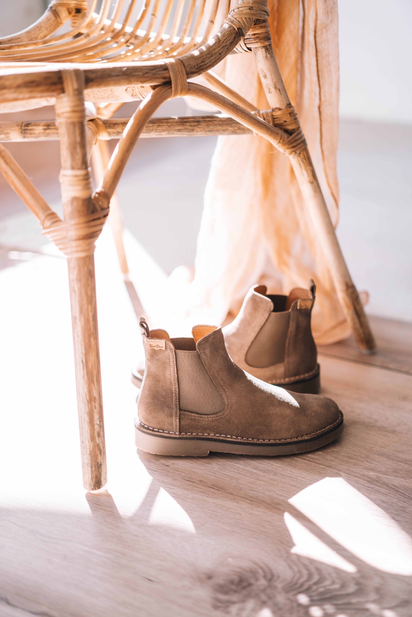 Women's ankle boot in suede - ISA-SY