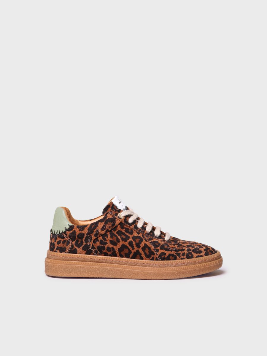 Women's suede sneaker - AUREA