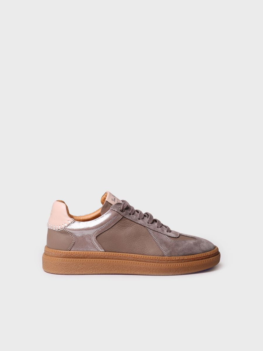 Women's suede sneaker - AUREA