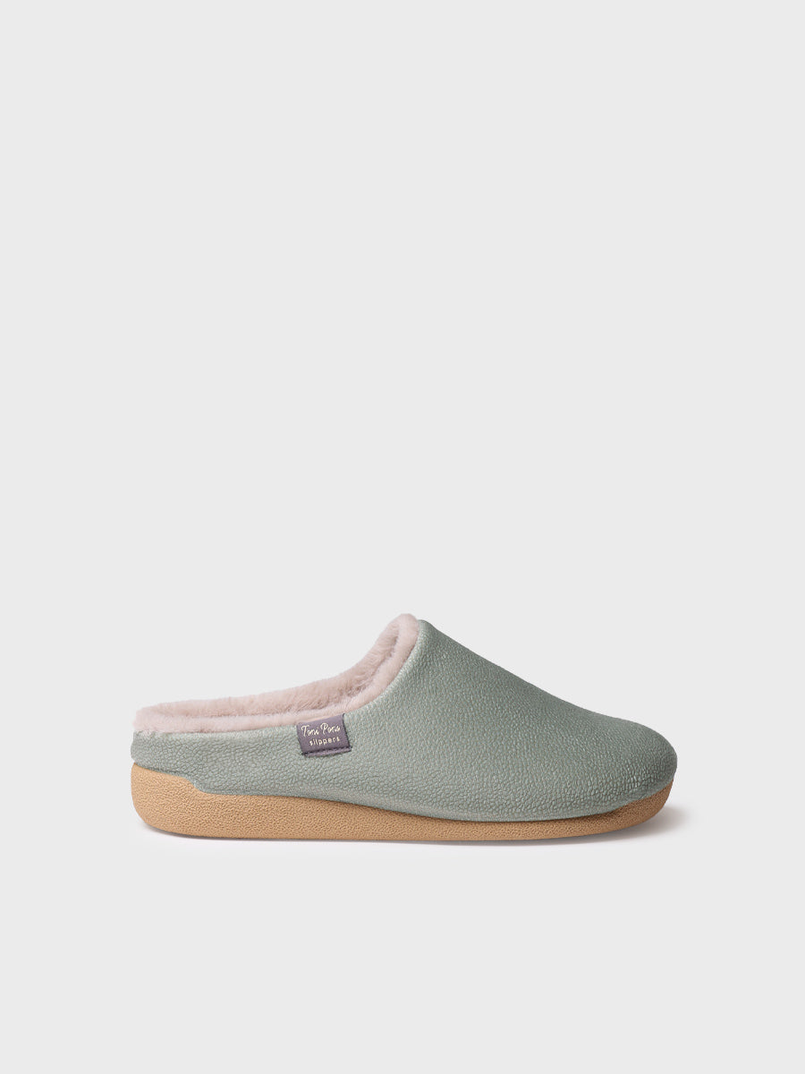 MOSUL-BD - Women's clog-style slipper in fabric