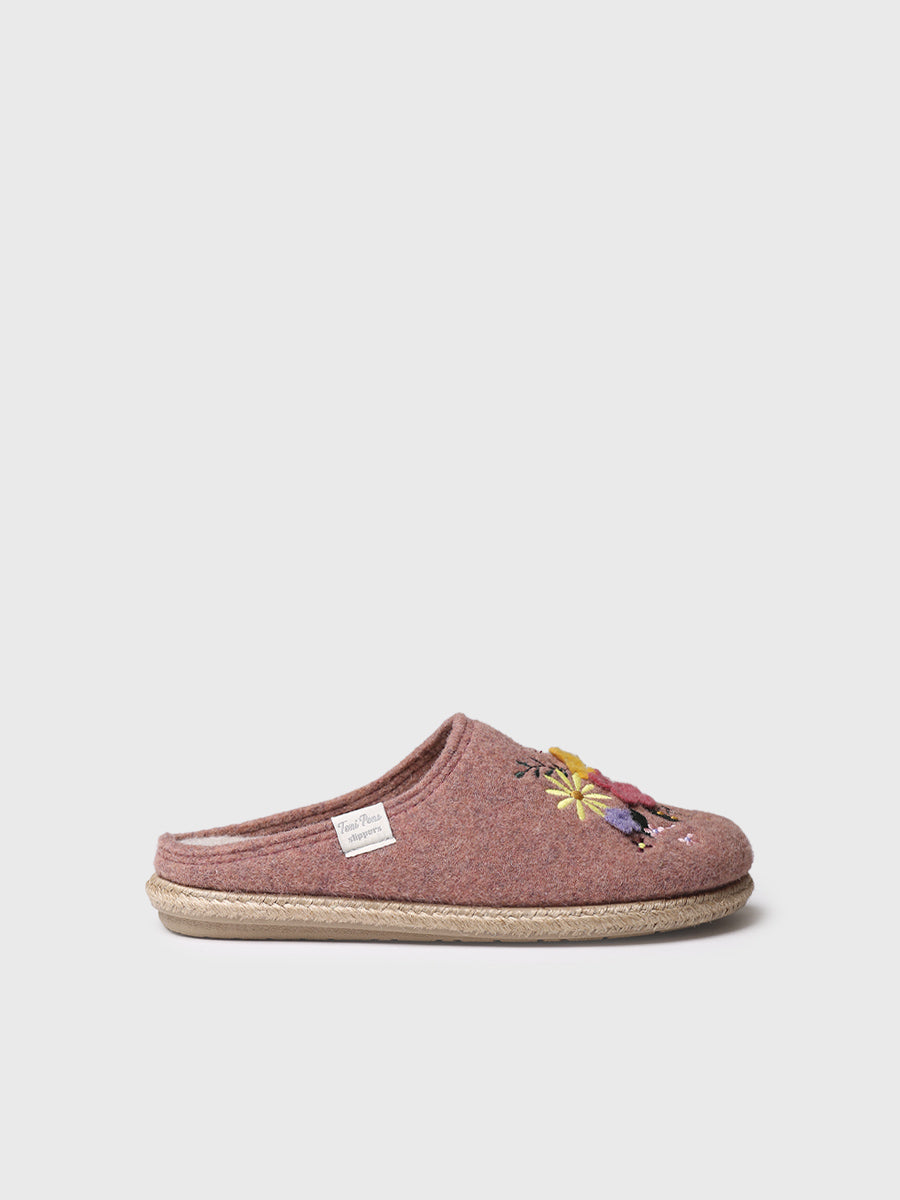 Women's Slippers in Felt - DELI-EF