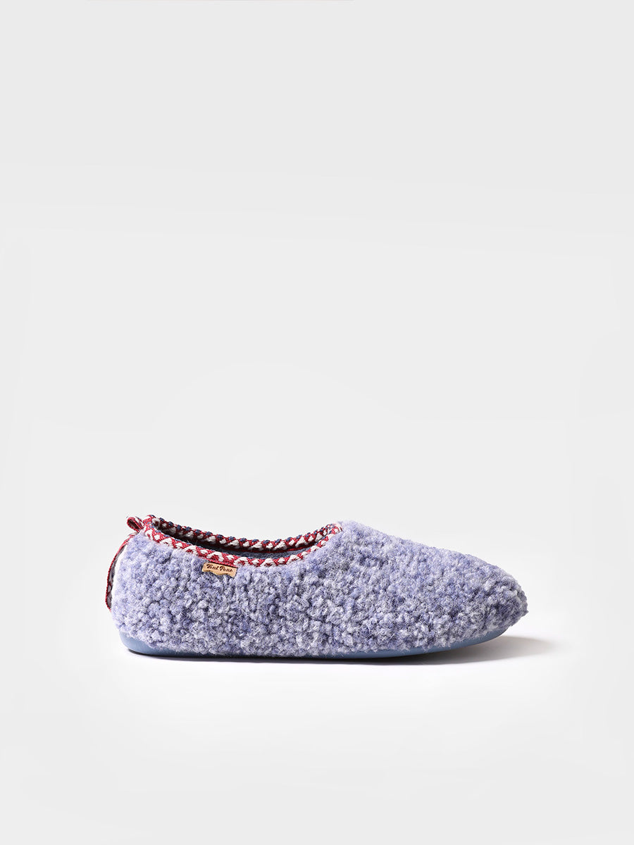 MARTA-SH - Women's babouche-style slipper in faux shearling