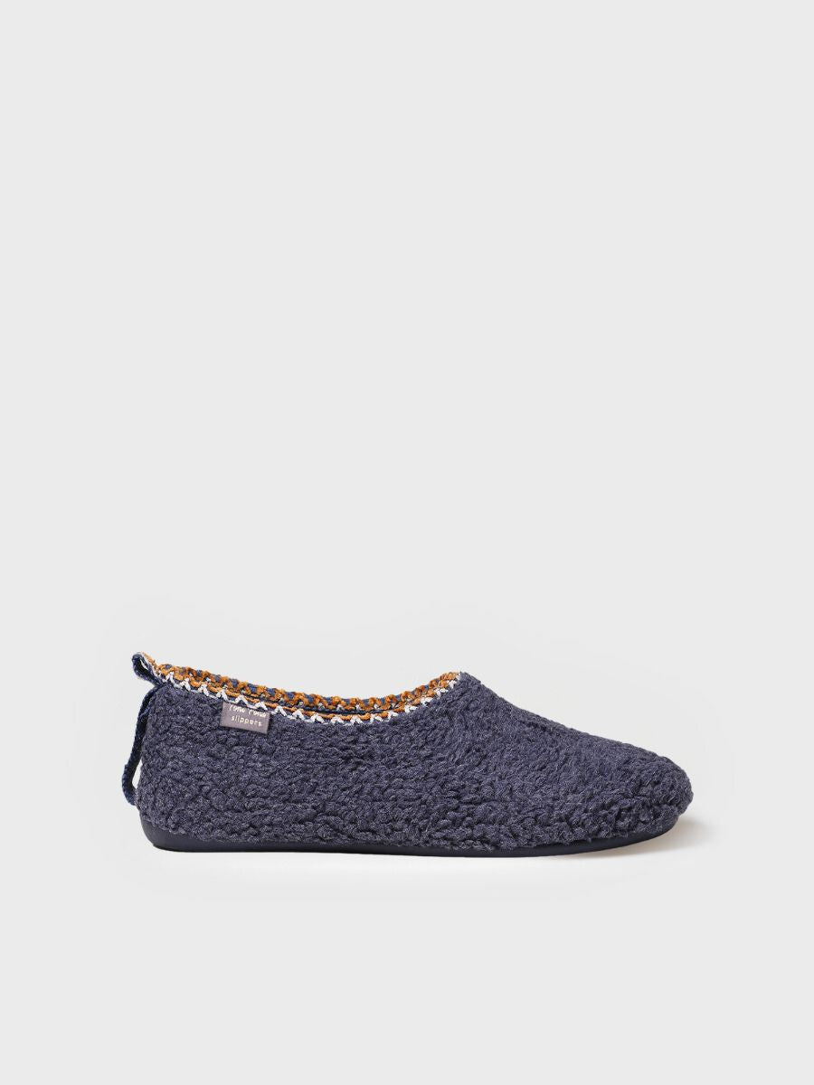 MARTA-SH - Women's babouche-style slipper in faux shearling