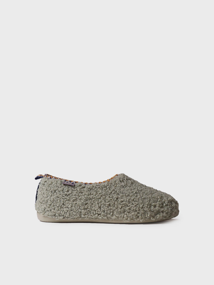 MARTA-SH - Women's babouche-style slipper in faux shearling