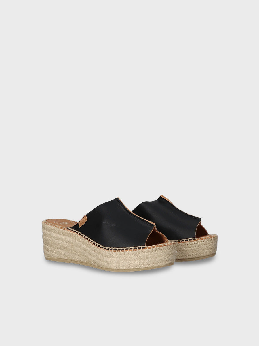 Women's leather espadrilles - IVONNE