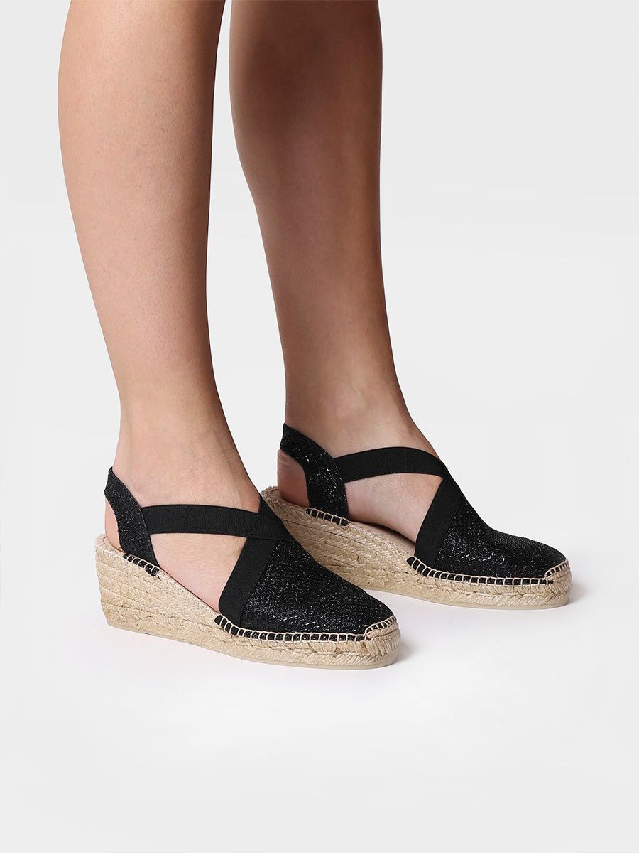 Espadrilles vegan brillantes pour femme - TRITON