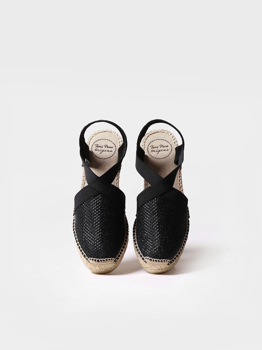Espadrilles vegan brillantes pour femme - TRITON