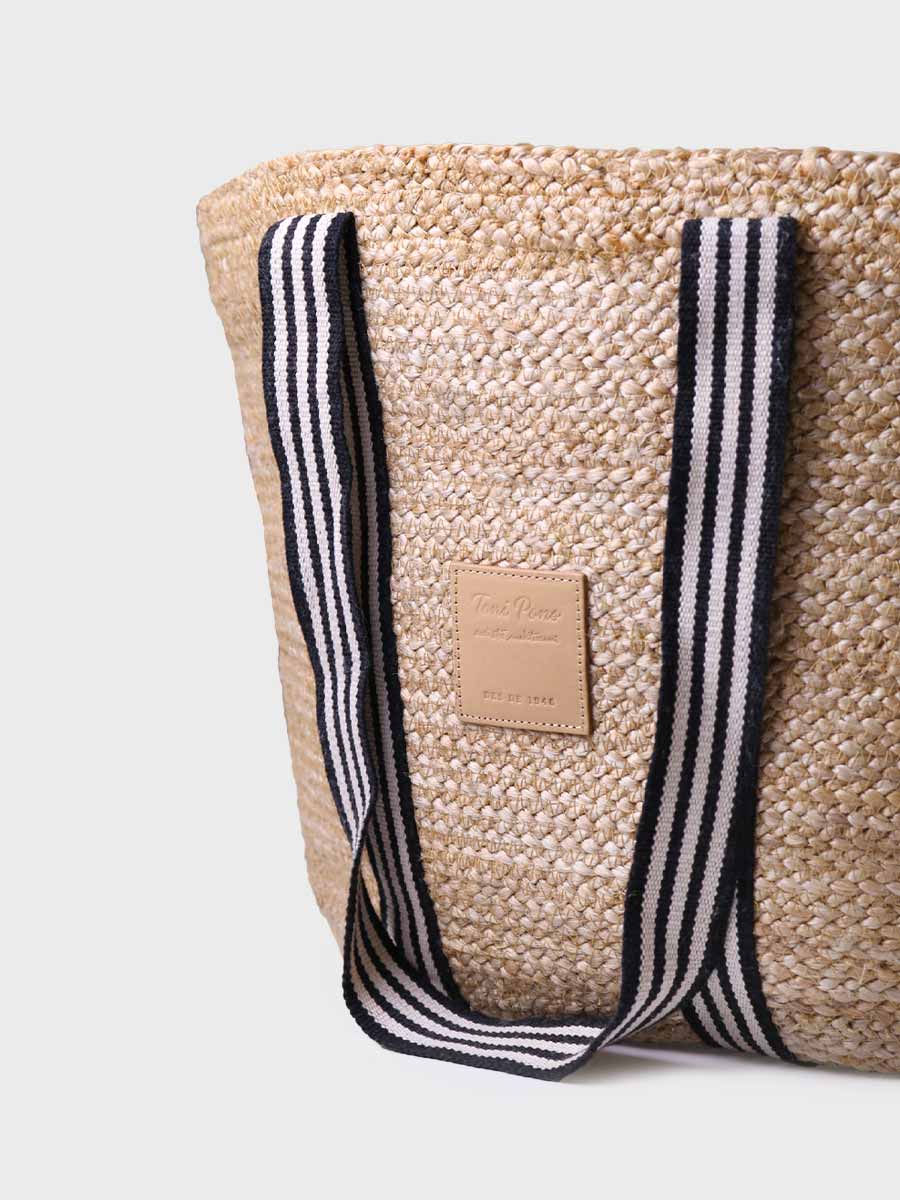 Panier en jute avec anses marinières - OPORTO