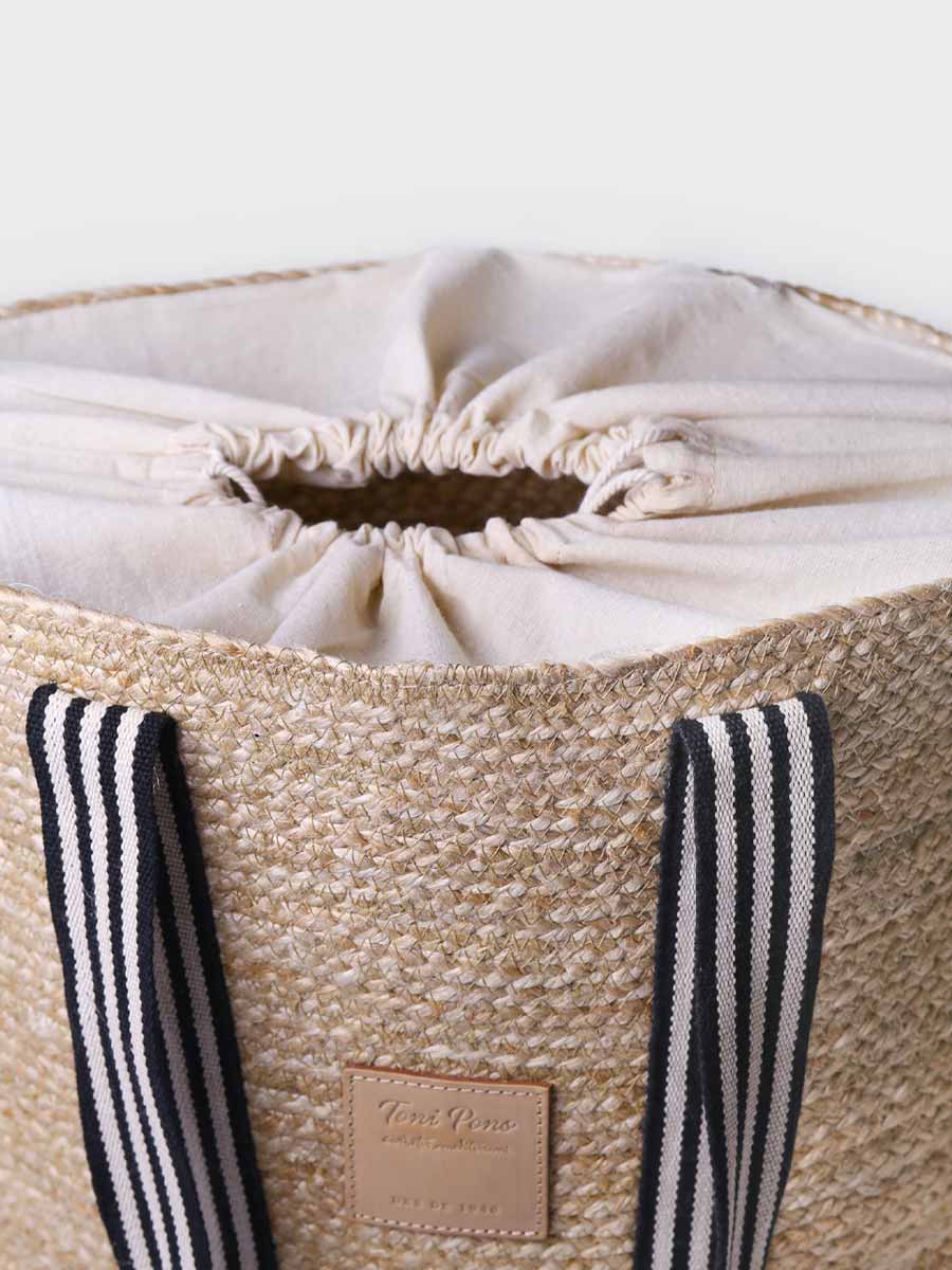 Panier en jute avec anses marinières - OPORTO