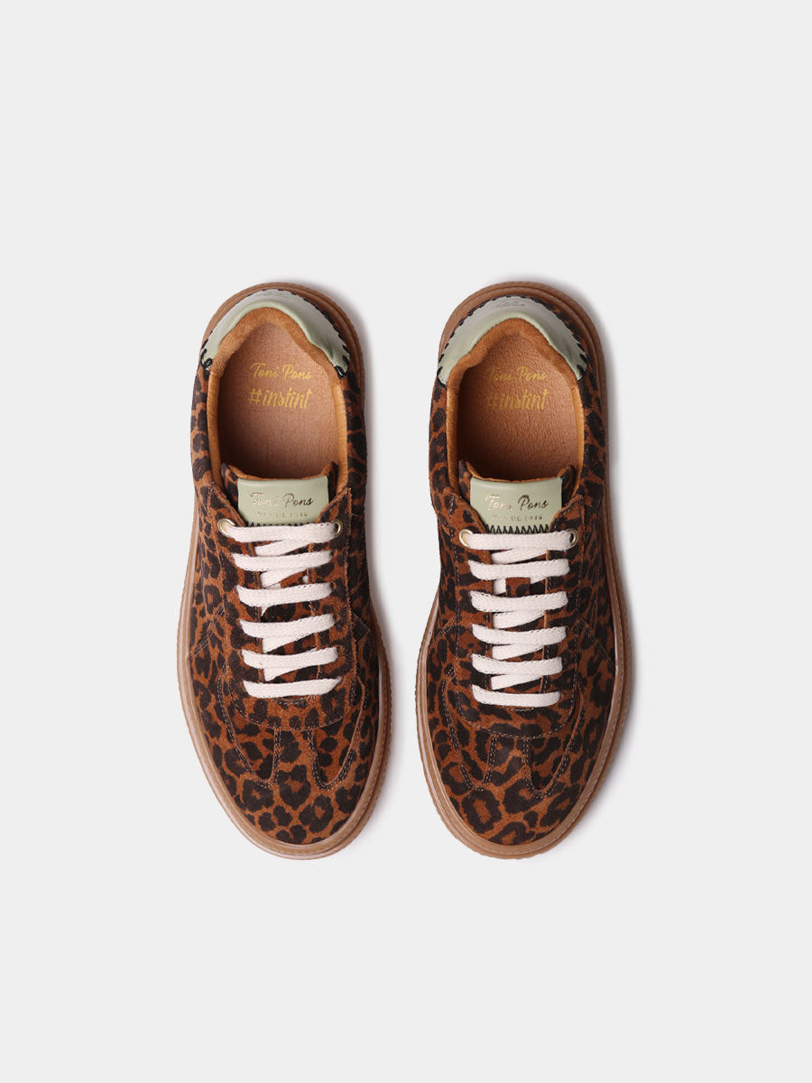 Women's suede sneaker - AUREA