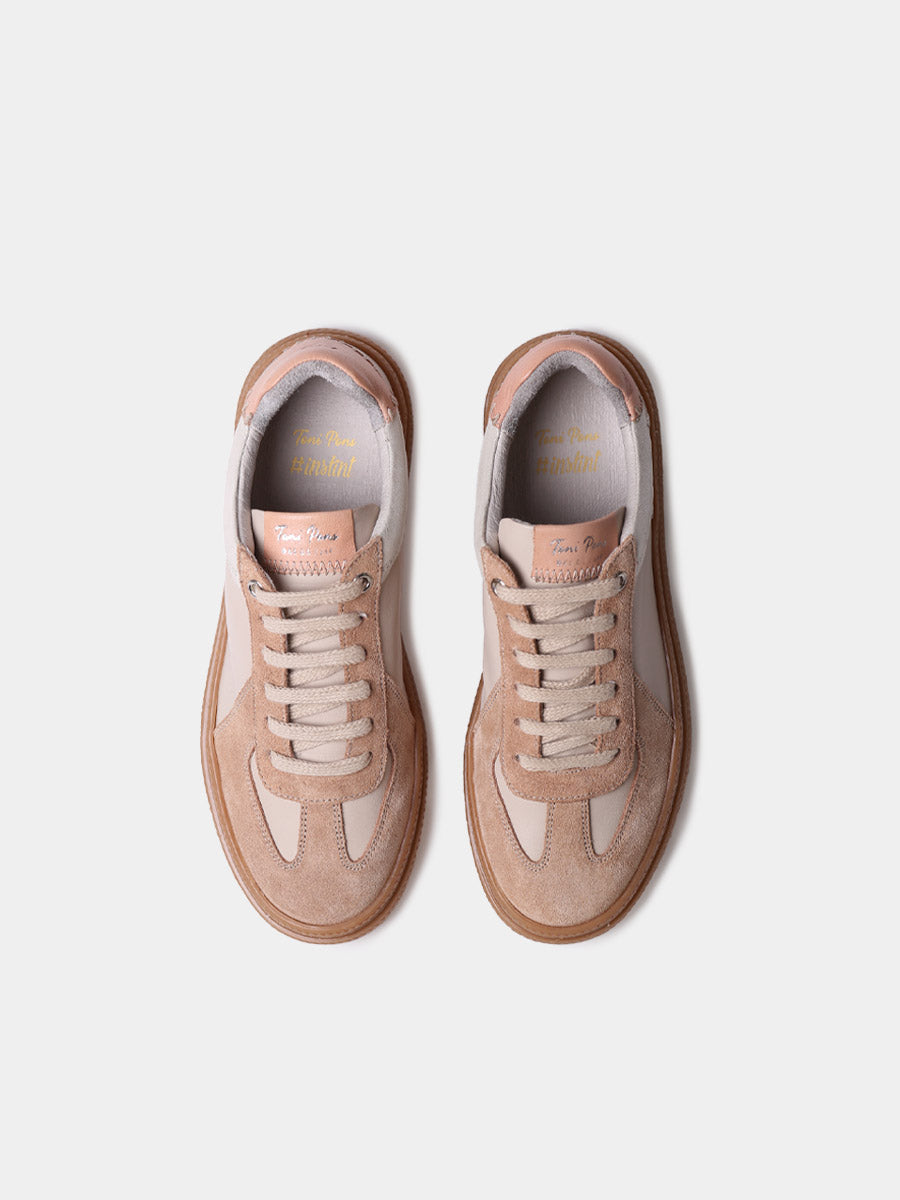 Women's suede sneaker - AUREA