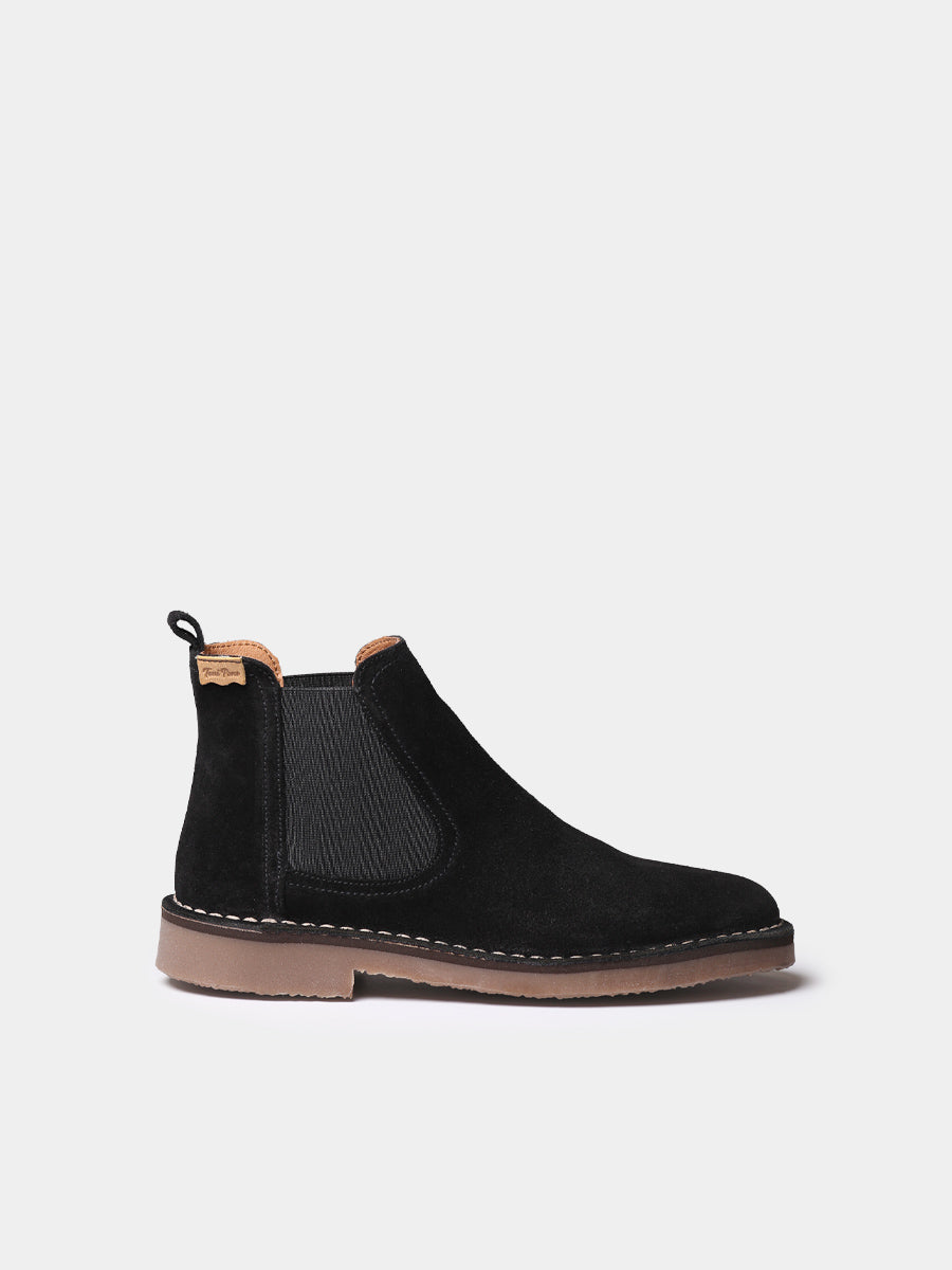 Women's ankle boot in suede - ISA-SY