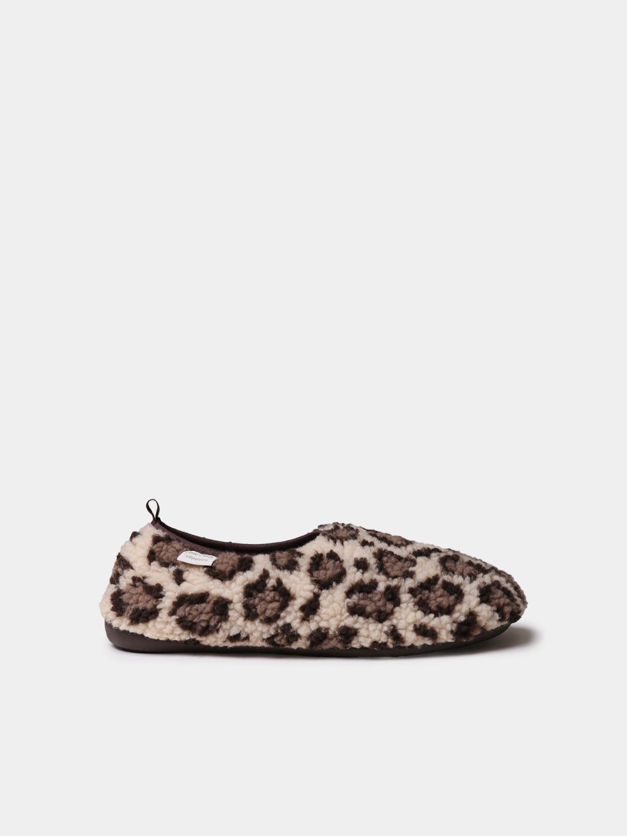 MARTA-SH - Women's babouche-style slipper in faux shearling