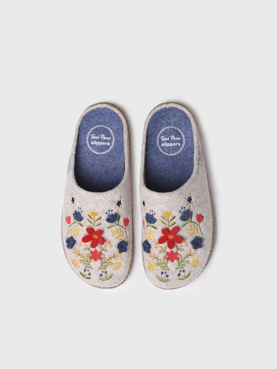 Chaussons Femme en Feutre - DELI-EF