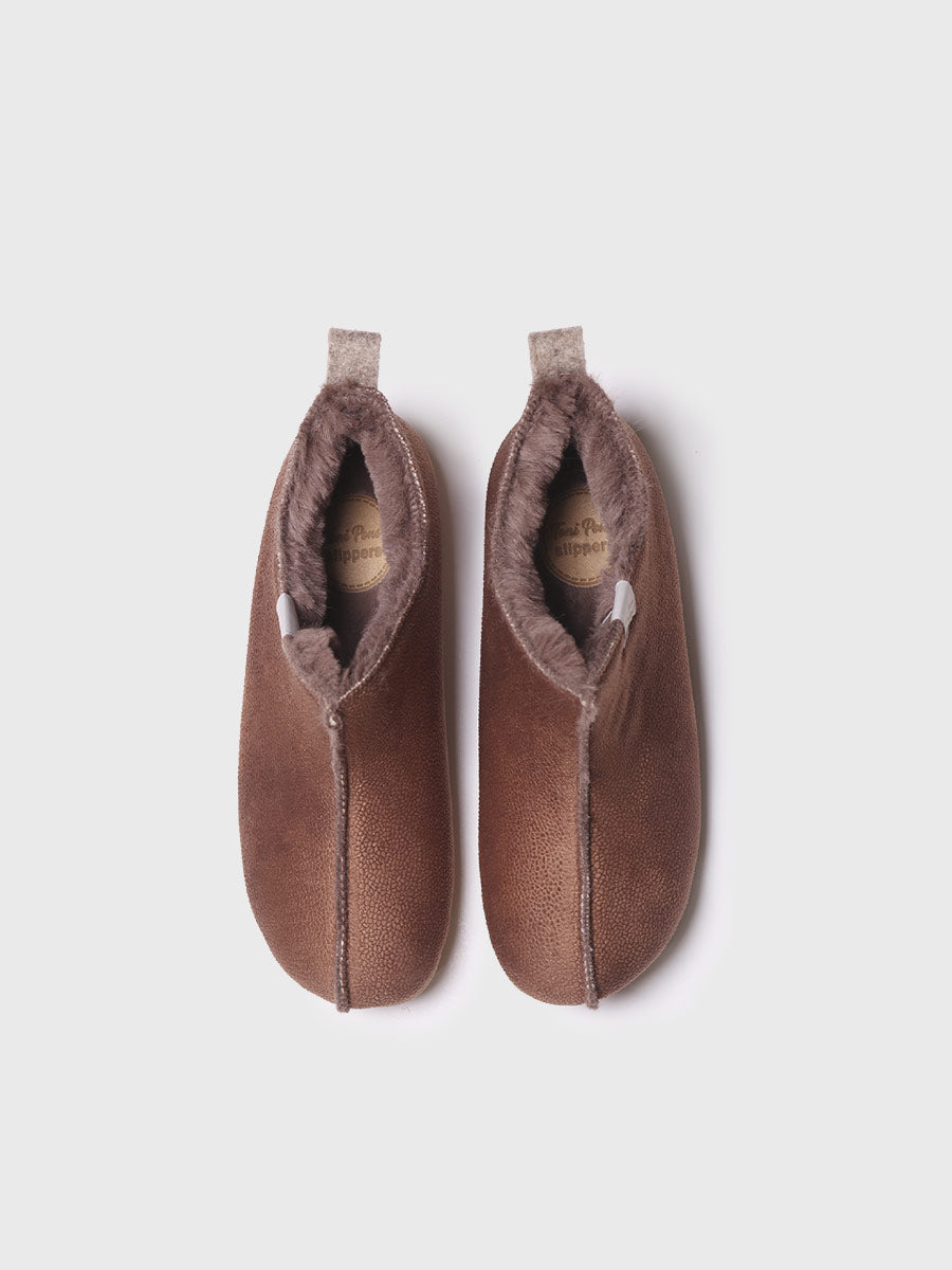 Chaussons style botte pour femme - MOSCU-BD