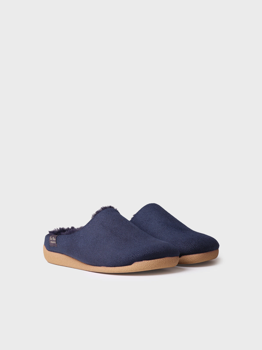 MOSUL-BD - Women's clog-style slipper in fabric