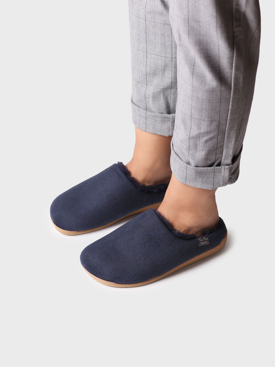 MOSUL-BD - Women's clog-style slipper in fabric