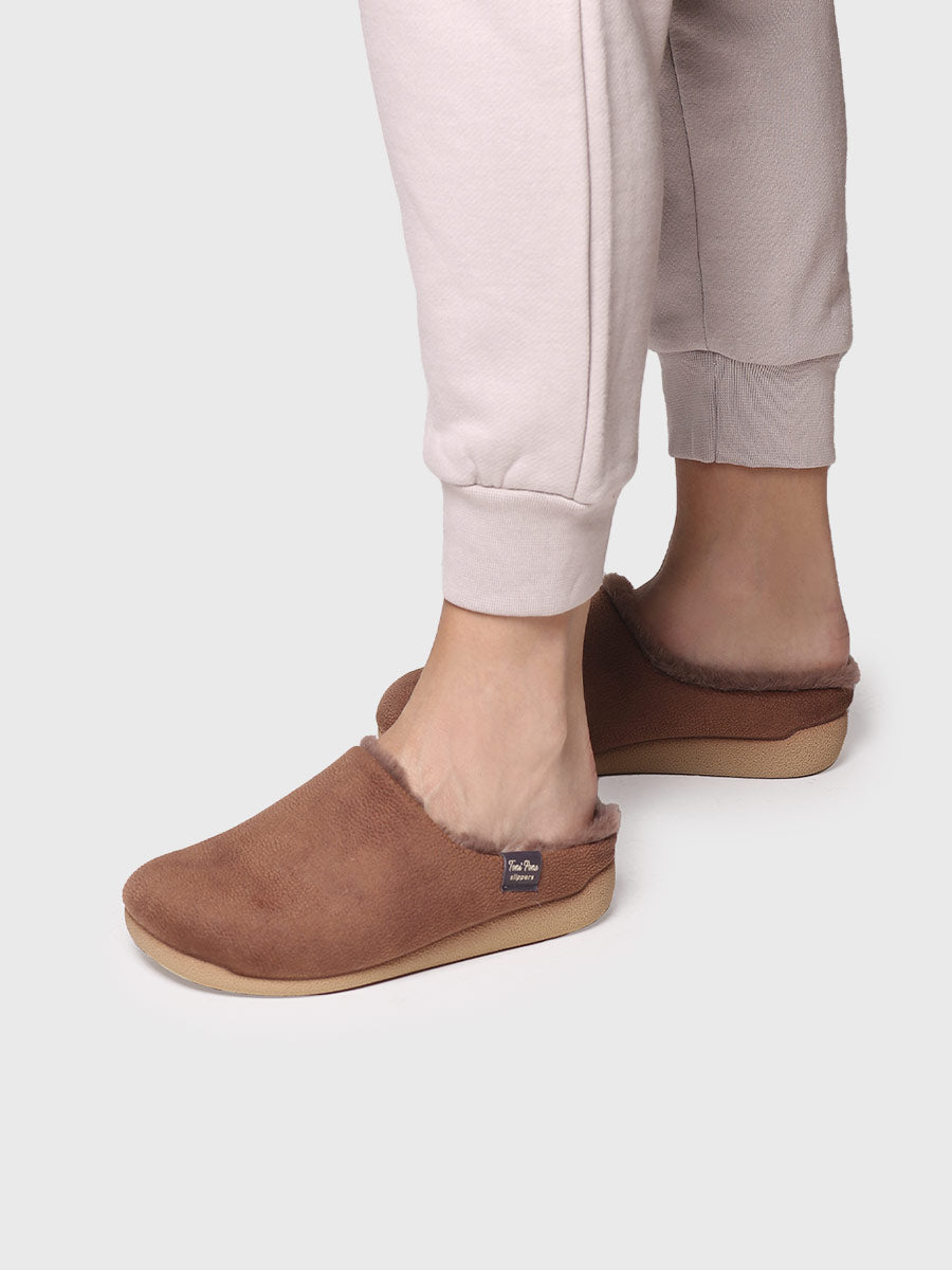 MOSUL-BD - Women's clog-style slipper in fabric