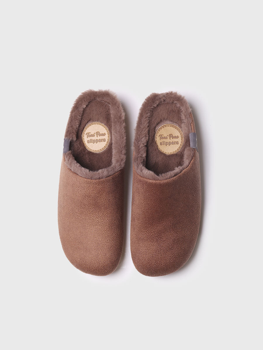 MOSUL-BD - Women's clog-style slipper in fabric