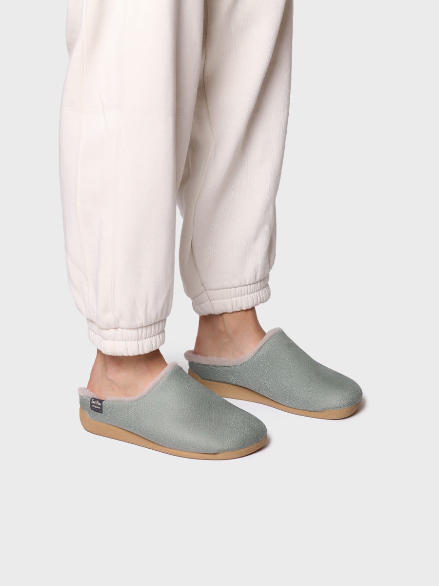 MOSUL-BD - Women's clog-style slipper in fabric