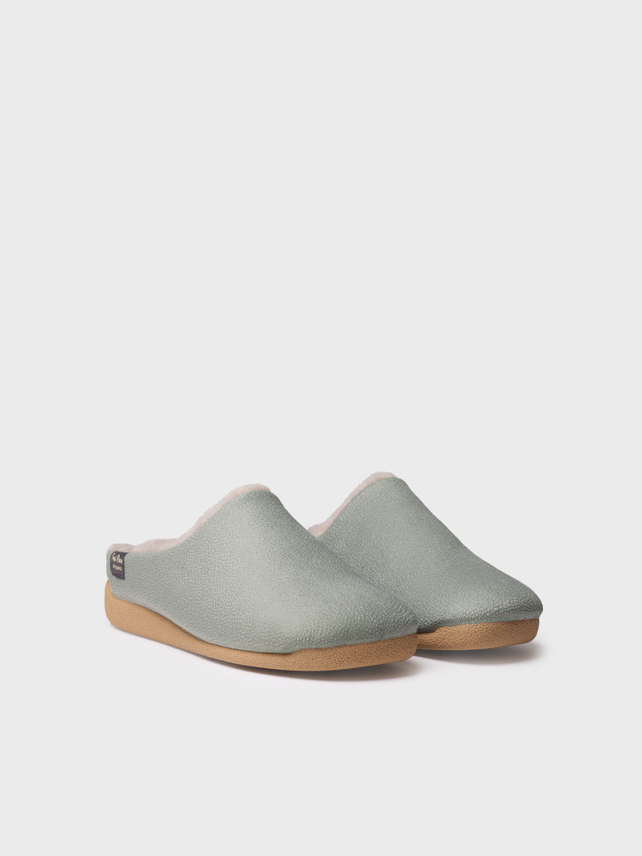 MOSUL-BD - Women's clog-style slipper in fabric