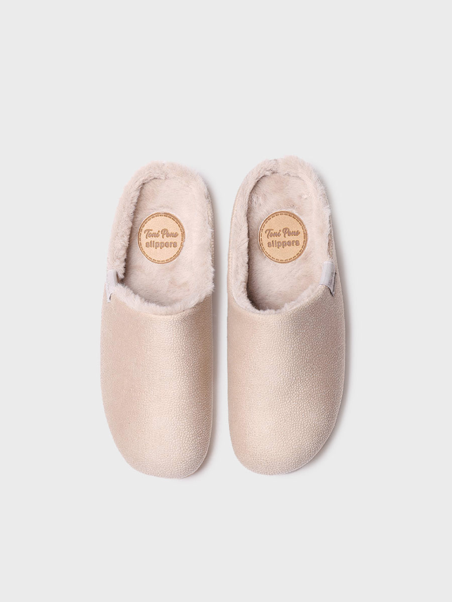 MOSUL-BD - Women's clog-style slipper in fabric