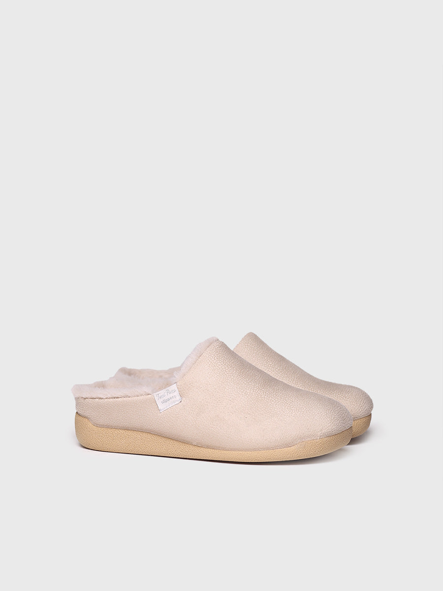 MOSUL-BD - Women's clog-style slipper in fabric