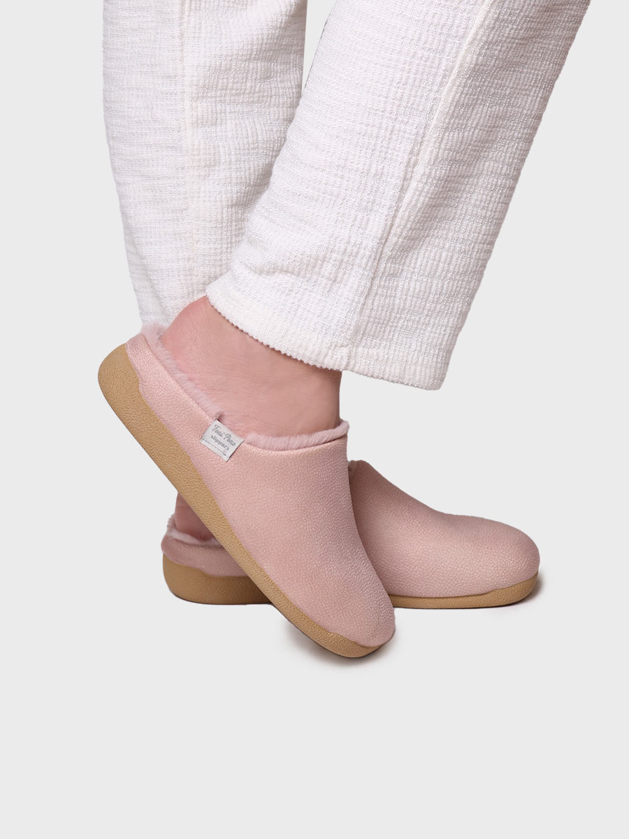 MOSUL-BD - Women's clog-style slipper in fabric
