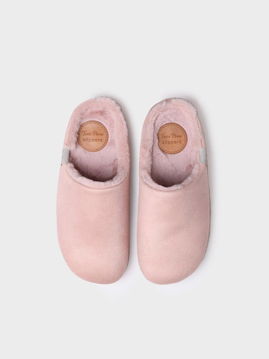MOSUL-BD - Women's clog-style slipper in fabric