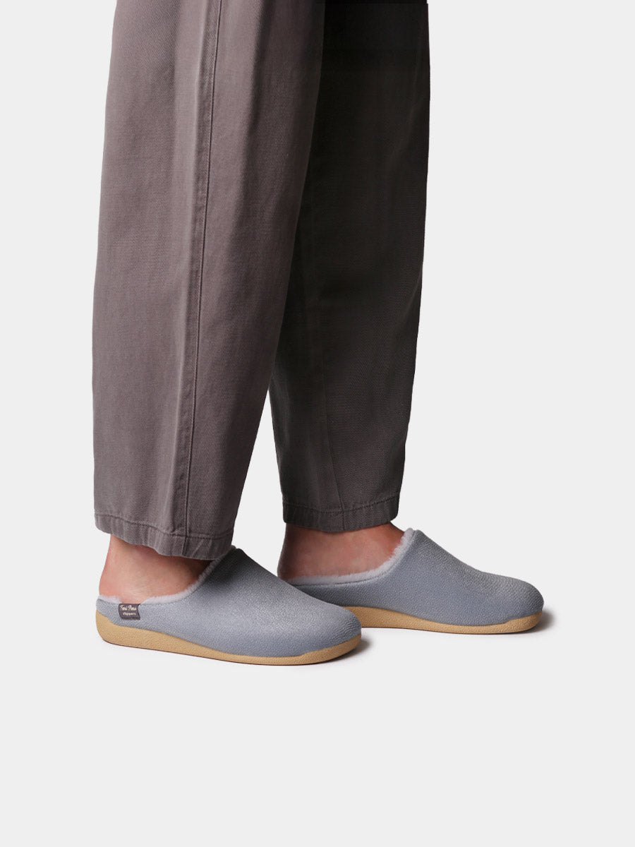 MOSUL-BD - Women's clog-style slipper in fabric