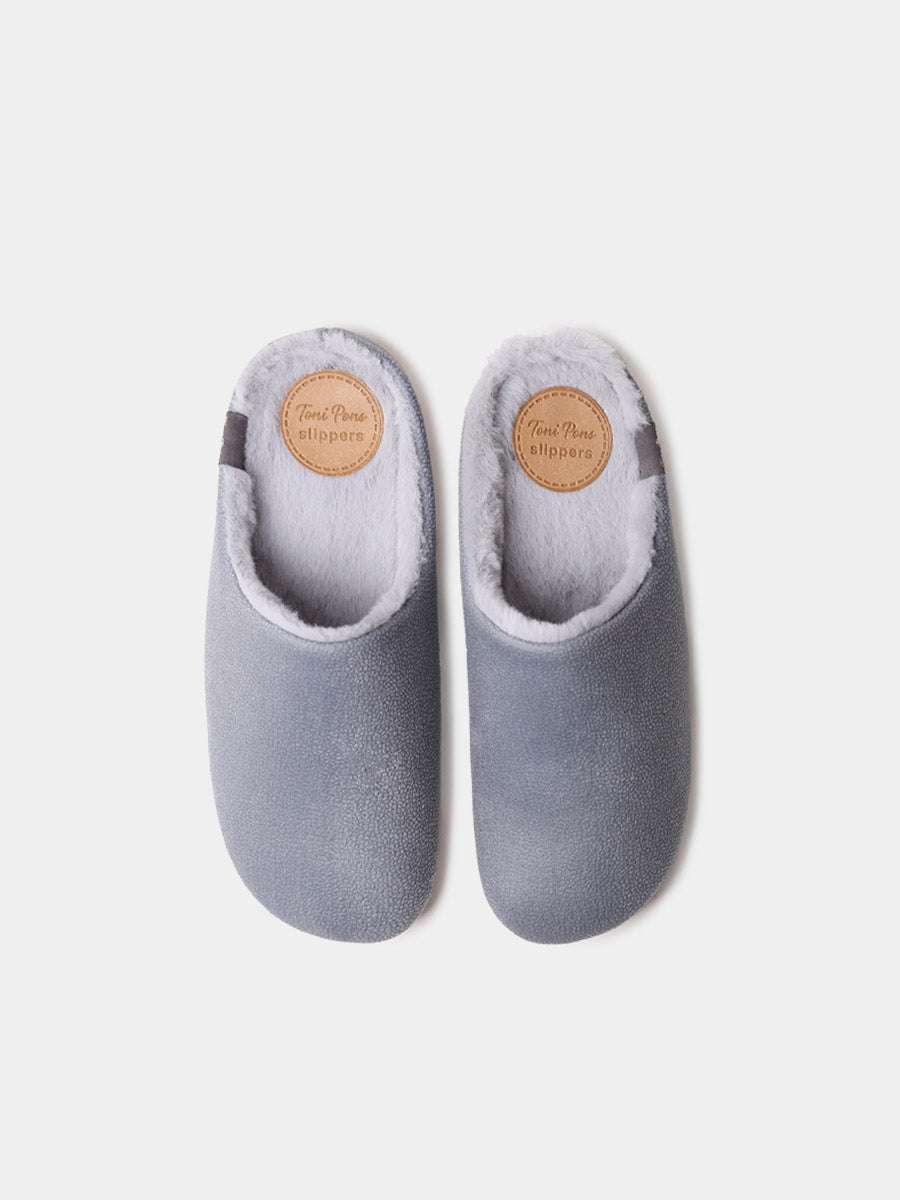 MOSUL-BD - Women's clog-style slipper in fabric