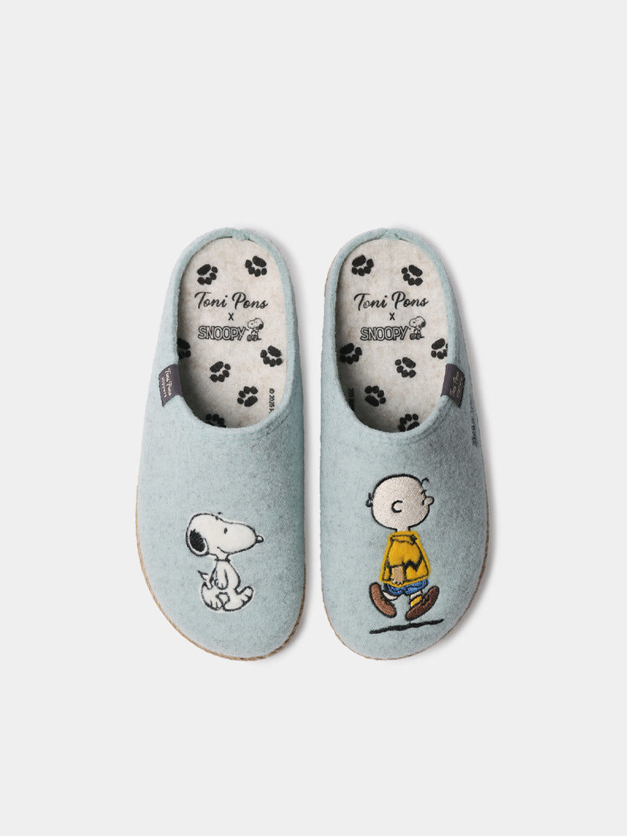 Snoopy - Snoopy Women's Felt Clog Slippers
