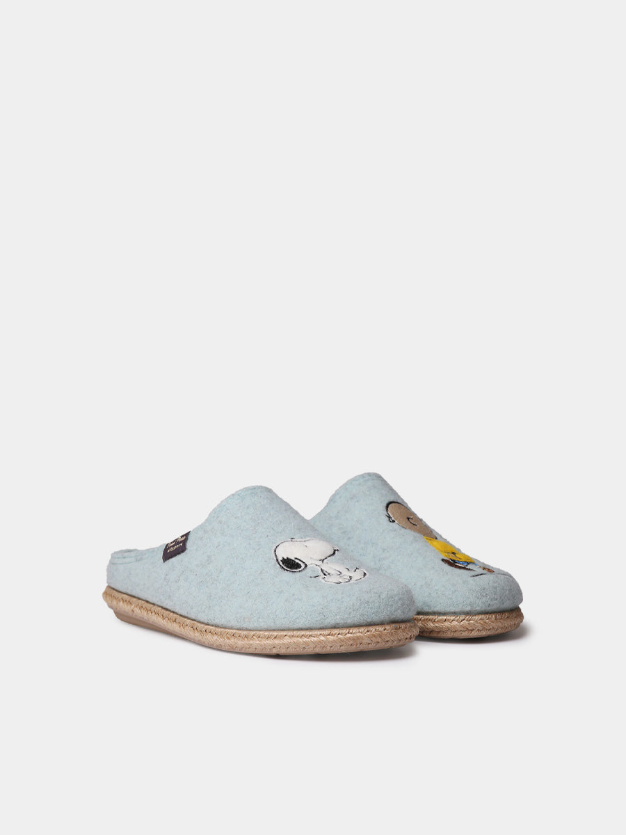 Snoopy - Snoopy Women's Felt Clog Slippers