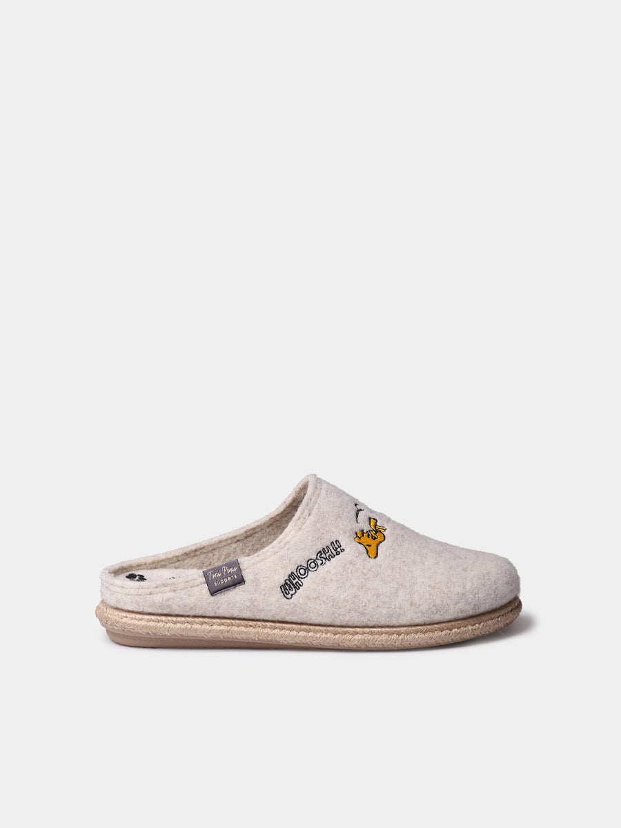 Snoopy - Snoopy Women's Felt Clog Slippers